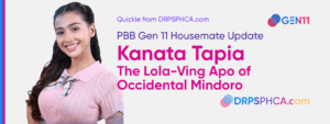 Pinoy Big Brother Gen 11: Kanata Tapia