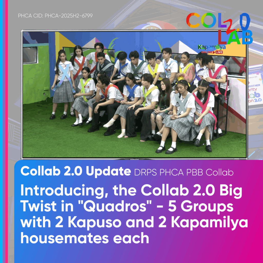PBB Collab 2.0 Groupings.