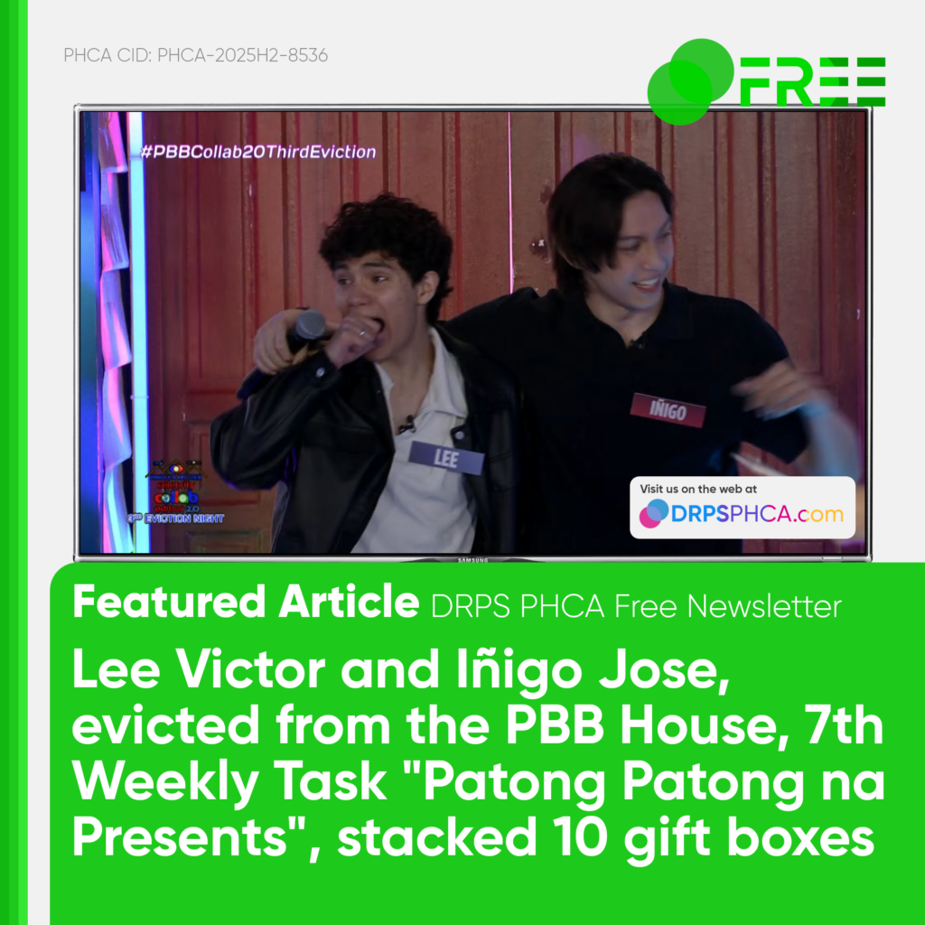 DRPS PHCA Free Weekly Newsletter – December 13 to 19, 2025