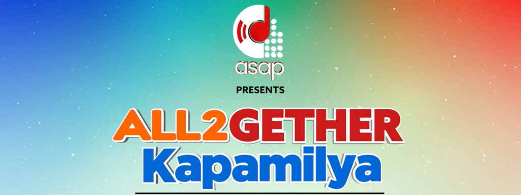 DRPS PHCA Free Entertainment: ASAP’s All2gether Kapamilya, A Grand Pasasalamat, airs this Sunday