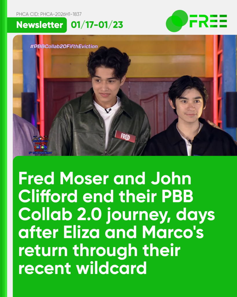 DRPS PHCA Free Newsletter – January 17 to 23, 2026