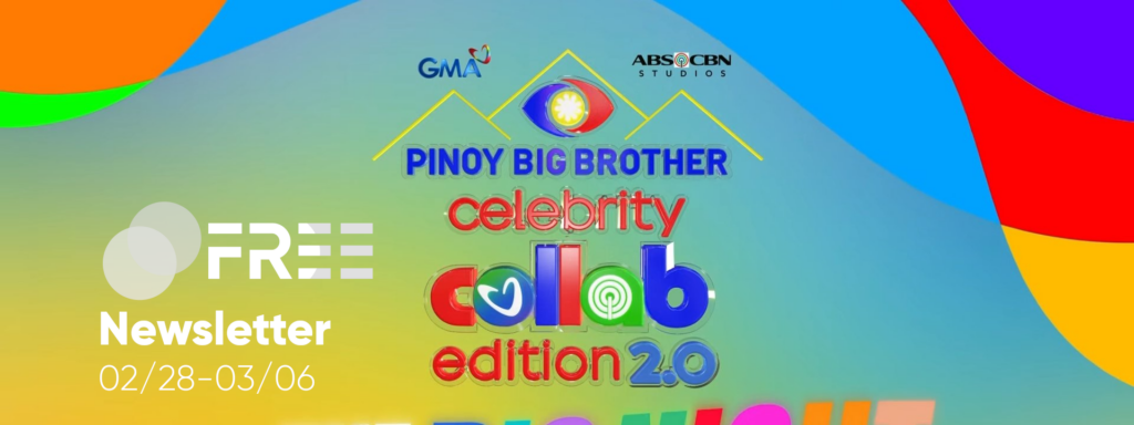 DRPS PHCA Free Newsletter (2/28 to 3/6): PBB Collab 2.0 The Big Night, happening tonight