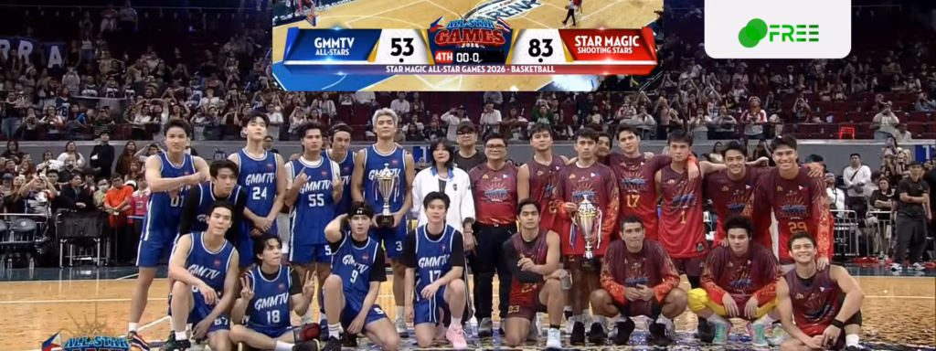 Entertainment: Star Magic Shooting Stars beat GMMTV Thailand at the All-Star Games 2026